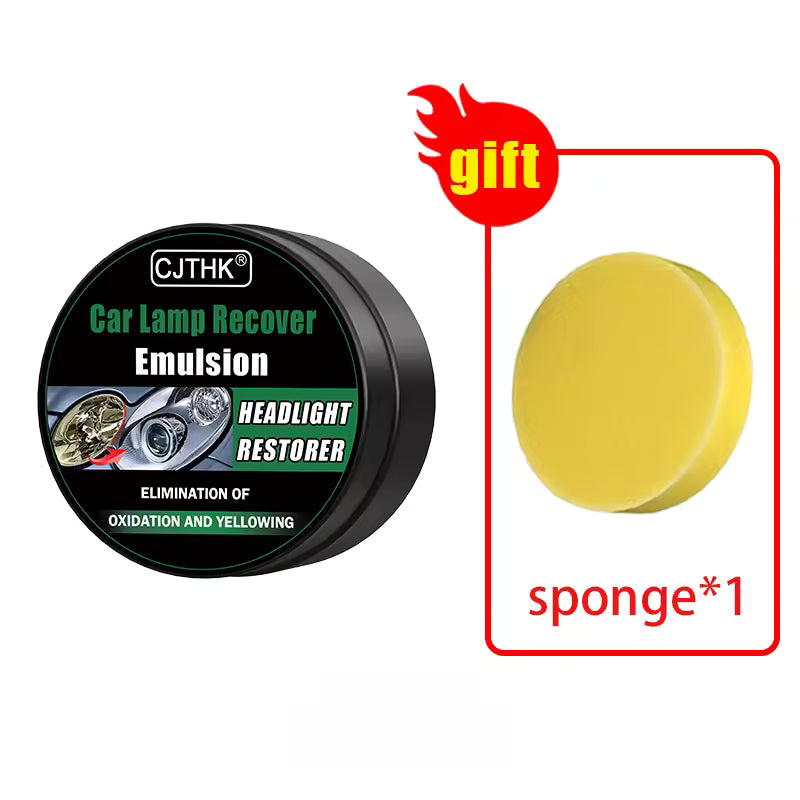 CrystalBeam™ Headlight Restoration Kit – Restore Clarity & Night Visibility Fast