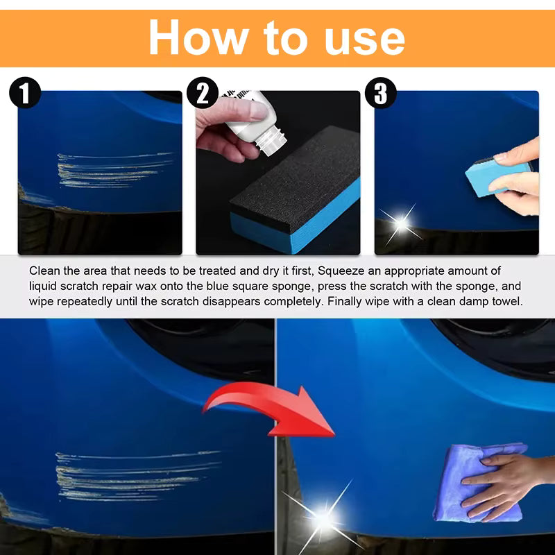 Car Scratch Remover Kit – Remove Light Scratches & Swirls in Minutes