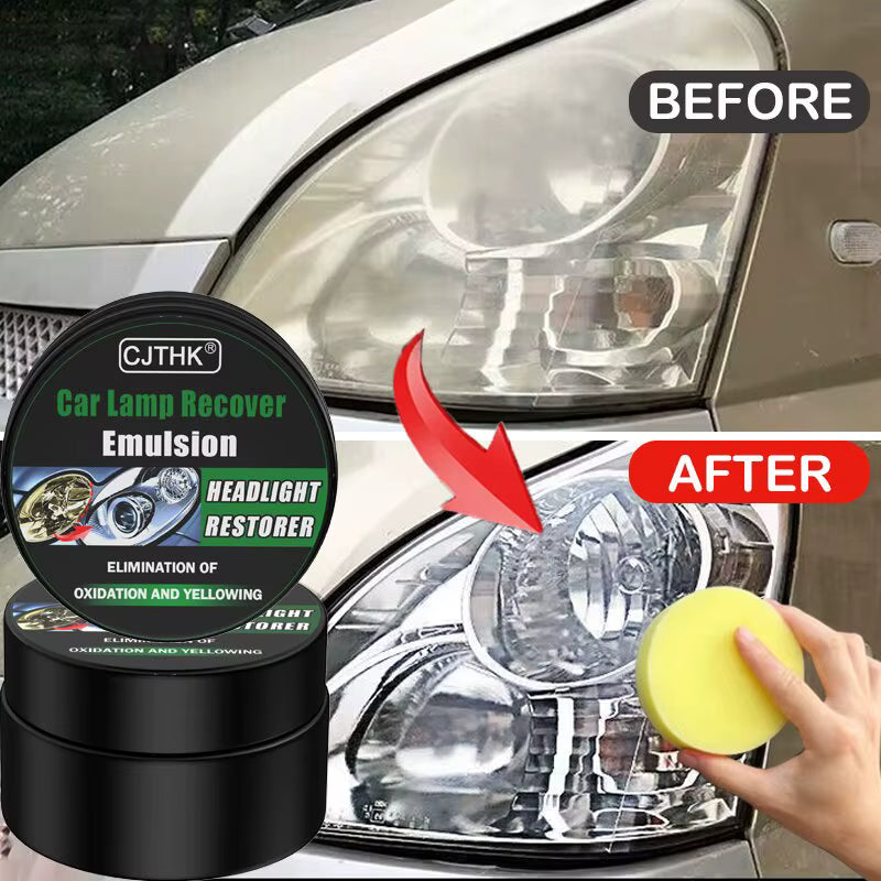 CrystalBeam™ Headlight Restoration Kit – Restore Clarity & Night Visibility Fast